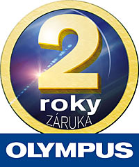 Olympus - Záruka 2 roky